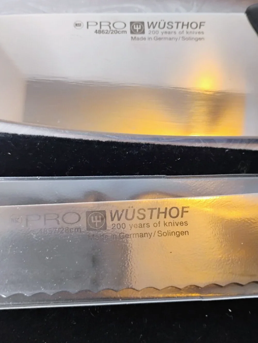 5-piece Wusthof Pro Cutlery Set Roll Up Carrying Case With Handle Various Sizes